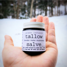 Load image into Gallery viewer, Lavender Tallow All Purpose Salve
