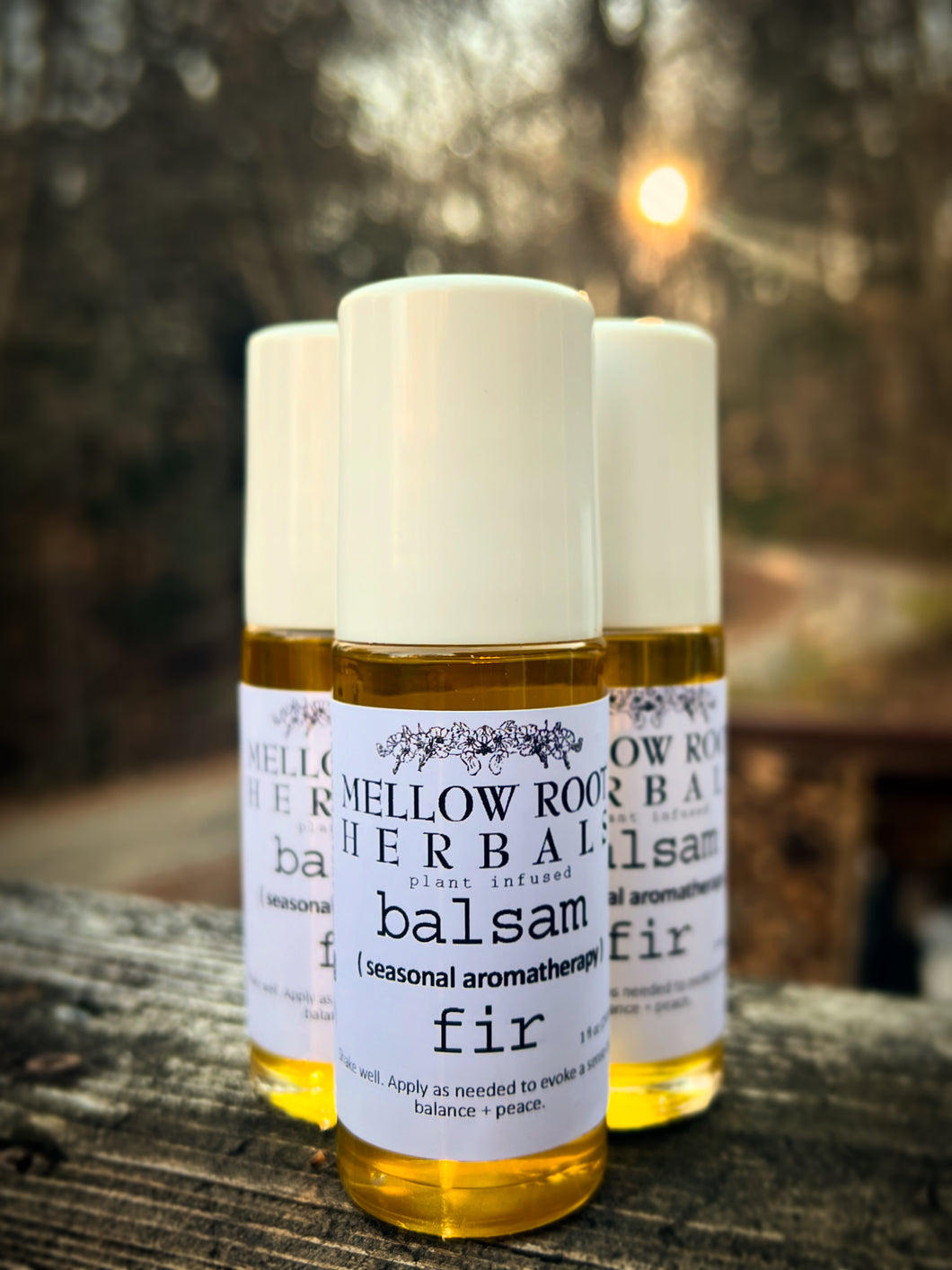 Balsam Fir Seasonal Aromatherapy Perfume Roller