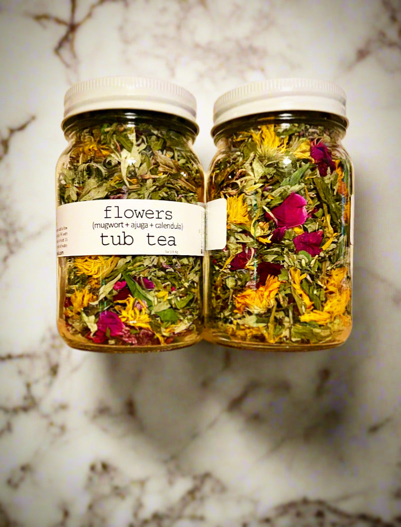 Flowers Tub Tea