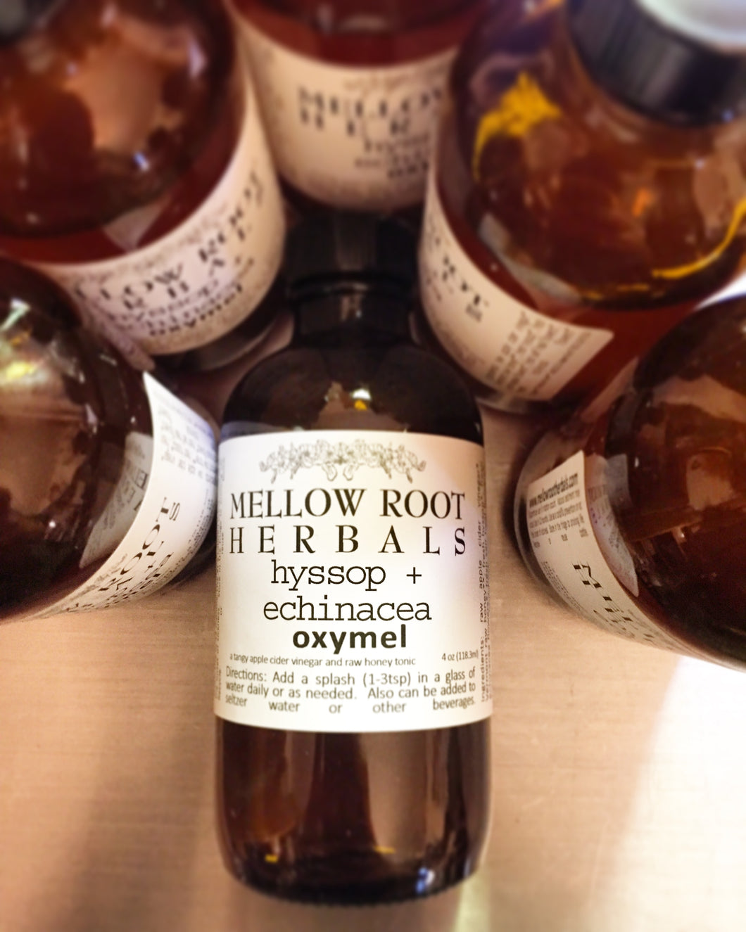 Seasonal Herbal Oxymel
