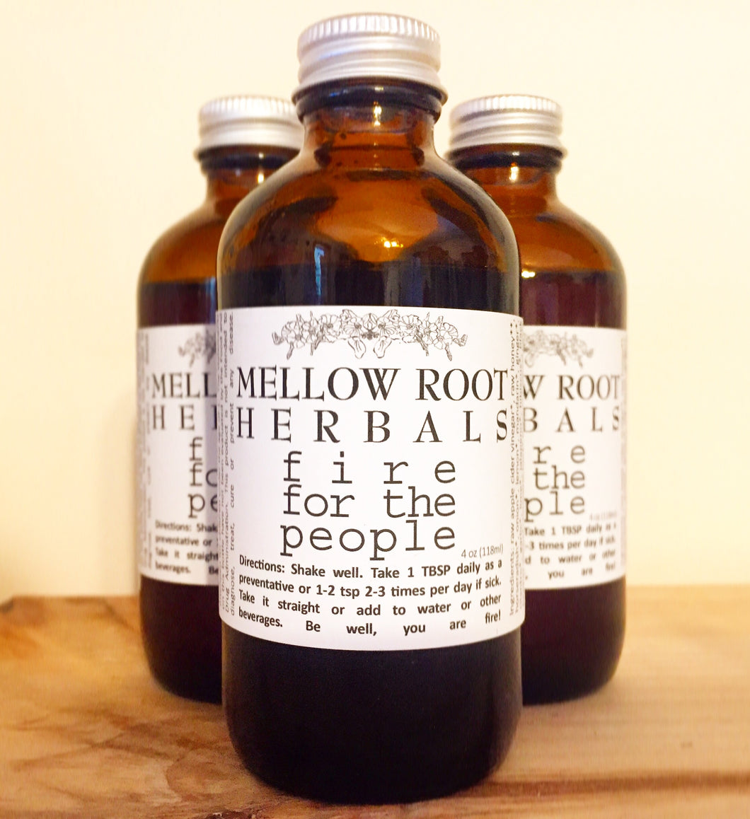 Seasonal Herbal Oxymel