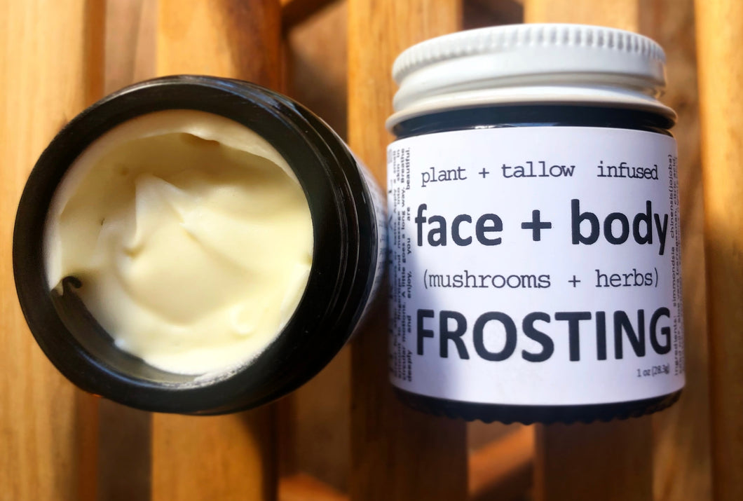 Cacao Mushroom + Herb Face/Body Frosting